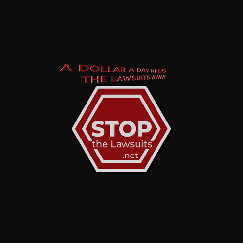 Stop The Lawsuits Design by mmkdesign