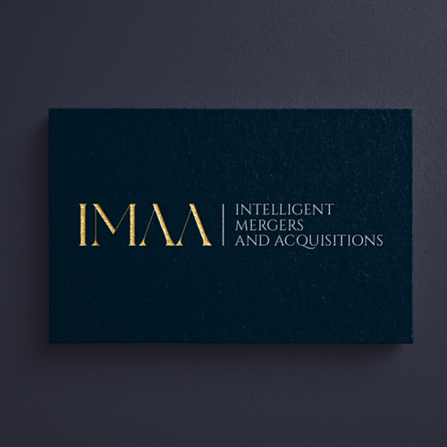 IMAA Logo Dubai (Intelligent Mergers And Acquisitions) LLC Design by rzm_design