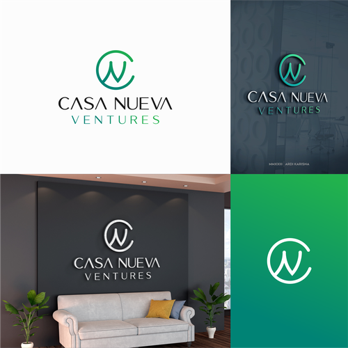 Real estate investing logo symbolizing growth Design by Ardi Karisna