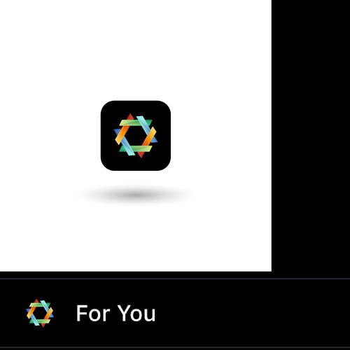For You social media algorithm icon (app icon) Design von Deel DL
