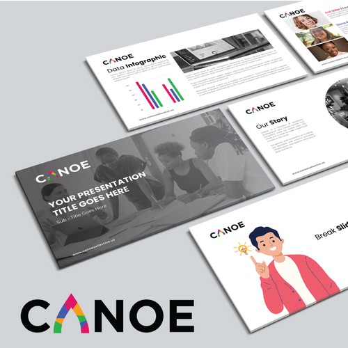 Fun, creative slide deck template needed for nonprofit presentations Design by TheBhayangkara