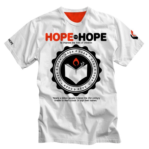 T-Shirt for Non Profit that helps children Réalisé par ergee