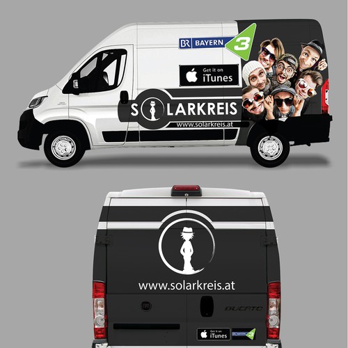 Car, truck or van wrap contest entry by Logicainfo ♥