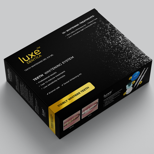 Teeth whitening packaging Design by Martina ^_^