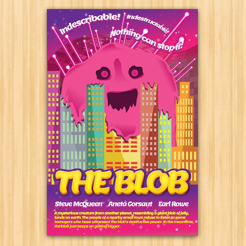 Create your own ‘80s-inspired movie poster! Diseño de MKELS™