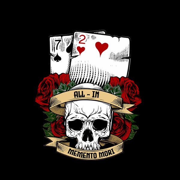 Design by yellowbrush titled "Badass skull logo"