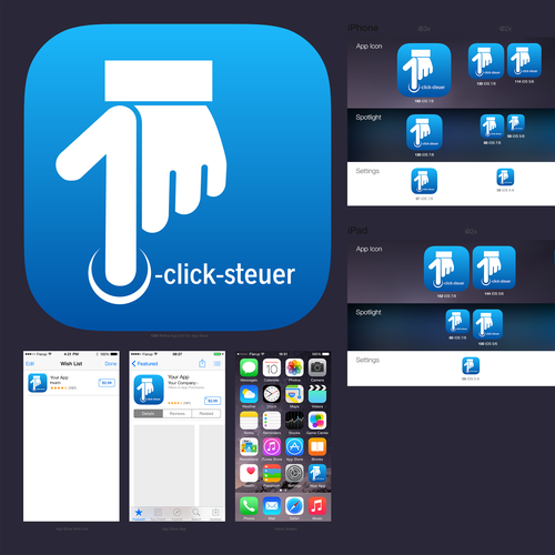 Icon or button contest entry by neferu™