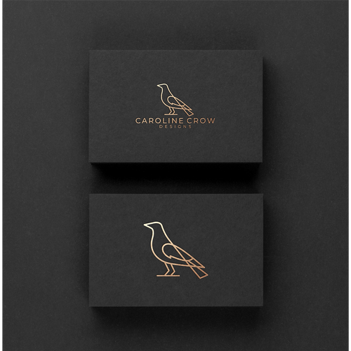 logo help pls! crow sketch needed to launch a simple and cool jewelry brand Design by The Pixel Imagin