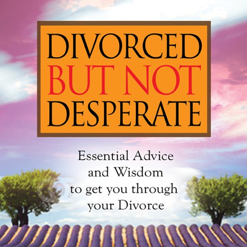 book or magazine cover for Divorced But Not Desperate Design von line14