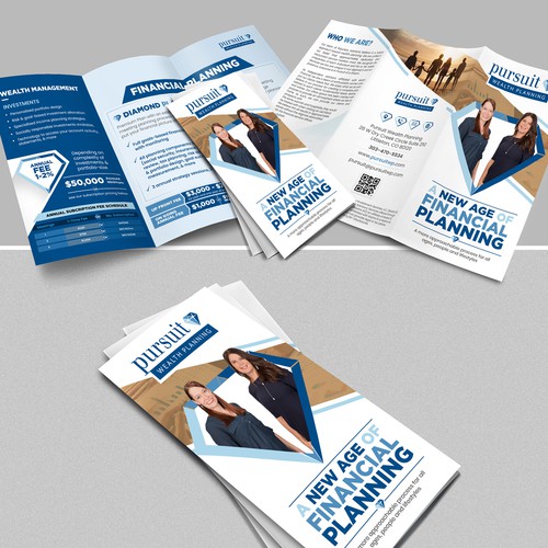 Financial Planning Brochure Design by Logicainfo ♥