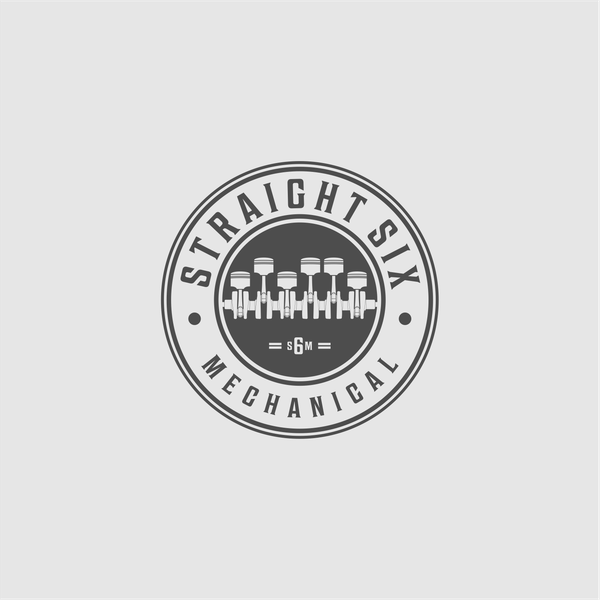 Design realizzato da nopee™ intitolato "STRAIGH SIX MEChANICAL"