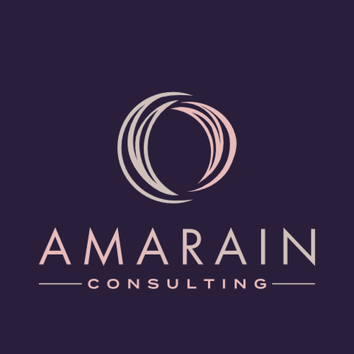 Amarain - a logo to represent different cultures, diversity and openness Design by Besign studio