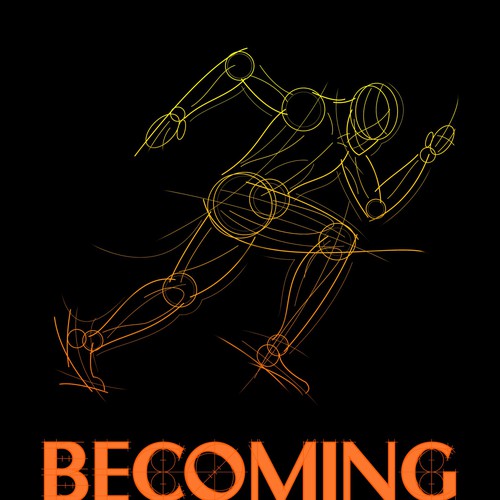 "Becoming Superhuman" Book Cover Design by BlueRocker