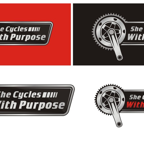 She Cycles With Purpose needs a new logo Design by Thiva