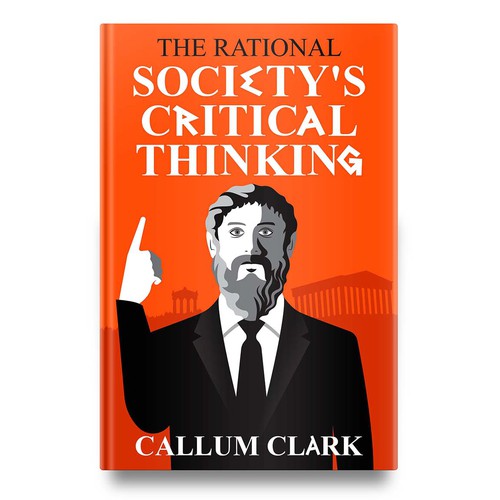 A classical yet modern book cover for philosophy/critical thinking Design by kostis Pavlou