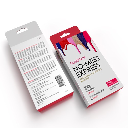 Nutra Nail Gel Remover Design by sougatacreative