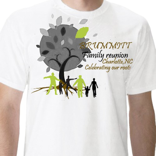 Help Brummitt Family Reunion with a new t-shirt design Diseño de tasmeen