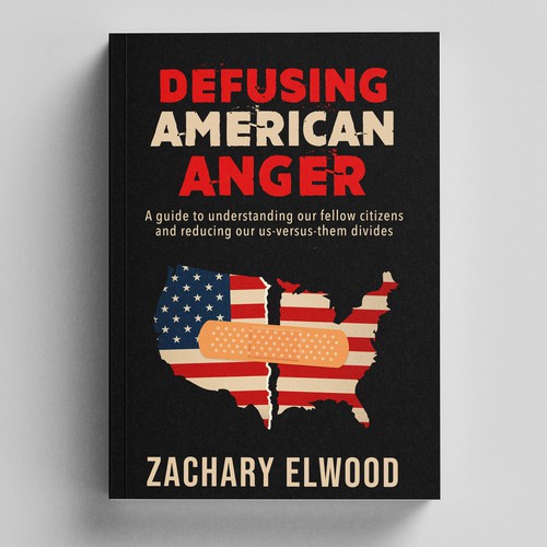 Cover for a book aimed at reducing American political anger Design by -Saga-