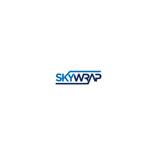 SkyWrap Logo Design by Viralika