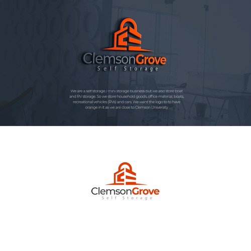 Logo for self storage facility Design by JosH.Creative™