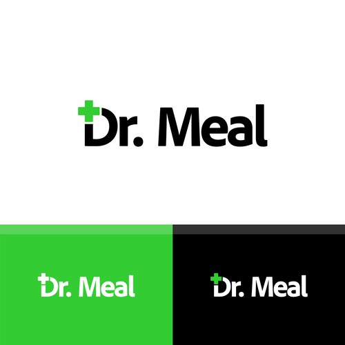 Meal Replacement Powder - Dr. Meal Logo Réalisé par Jayaraya™