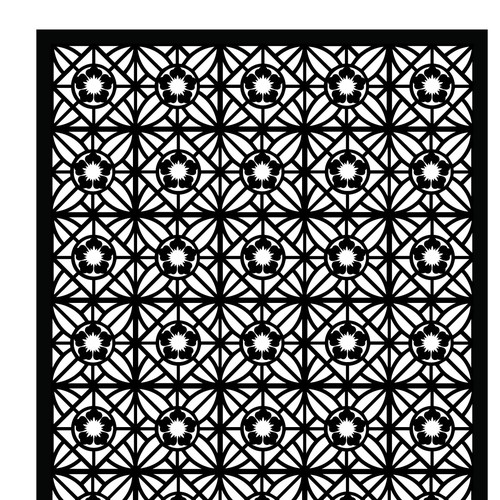 Pattern design for an interior-design element for a hotel in Bali Design by QPR