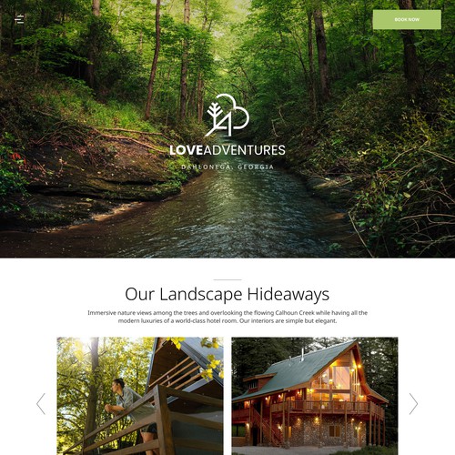 LoveAdventures Website Design by Obizzy