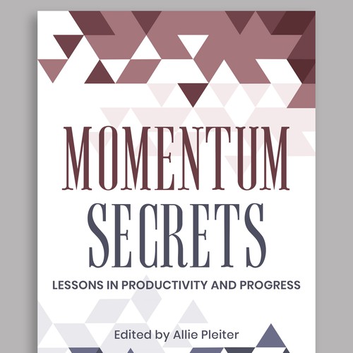 Create a cover for a book about Lessons in Productivity and Progress Design by MotivatedDesign