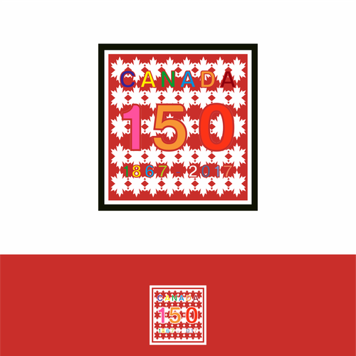 Community contest: Design Canada’s 150th birthday logo! Design by Nicky Paluzzy