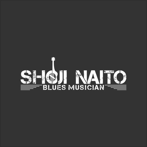 LOGO for a Blues Musician WEB and posters Design by Mada87