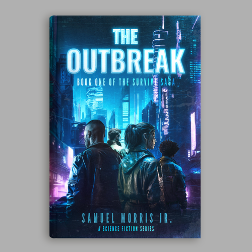 Sci-fi book cover with horror elements needed. Design by ZeppelinDG
