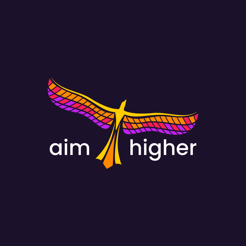 aim higher Design by Work From Hobby