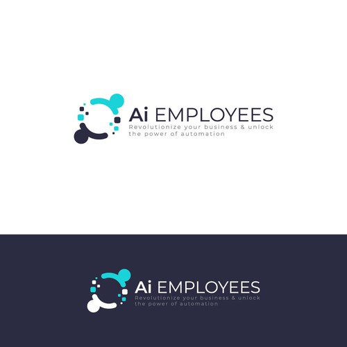 Design a modern, disruptive logo for an Ai Software Company Design by A.Aliye