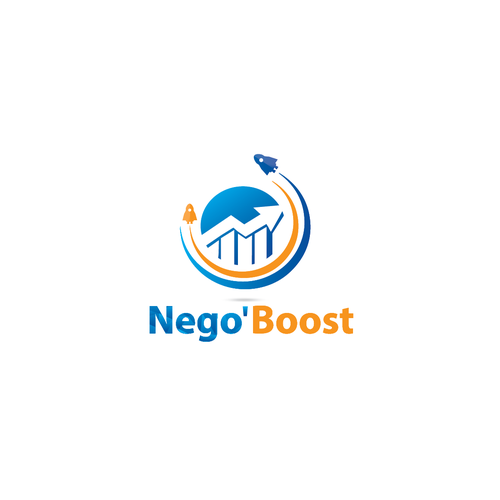 La quête pour le logo parfait de Nego'Boost commence maintenant ! Design by Mimy