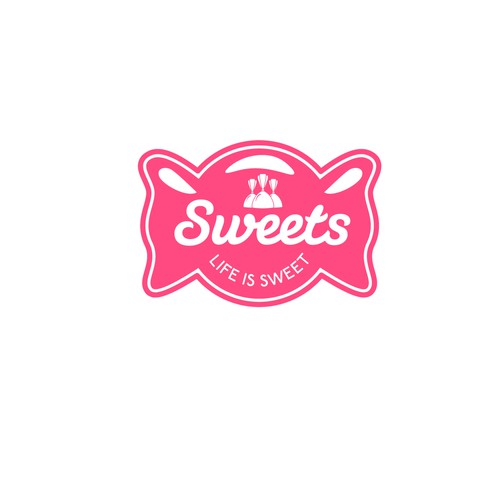 Logo for scandinavian high end Pick N Mix candy store Design by Bianca Moro