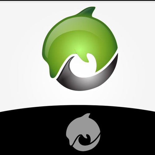 New logo for Dolphin Browser Diseño de Design By CG