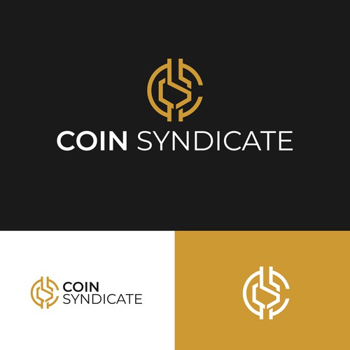 Logo for Coin Syndicate Influencer Agency Design by Ideaplane Studio