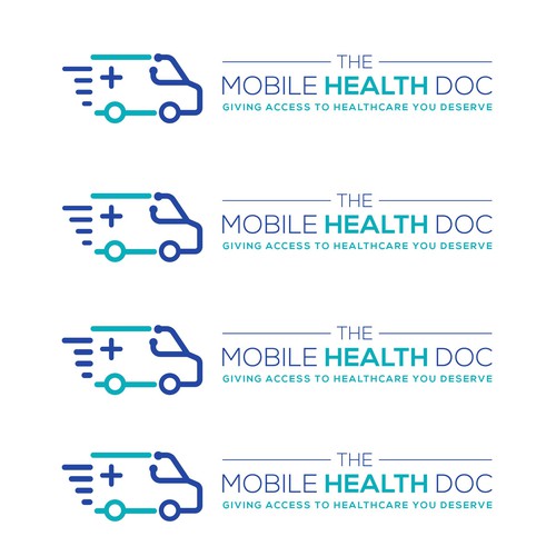 Design a logo for a mobile medical practice! Design by Jerry@