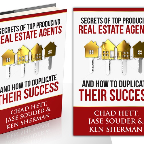 Book Cover Design For 'Secrets of Top Producing Real Estate Agents' book. Design by Nitsua