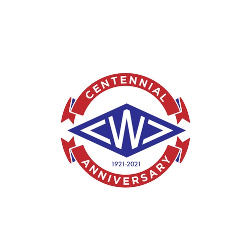 Centennial Anniversary Logo Design réalisé par Alvianks