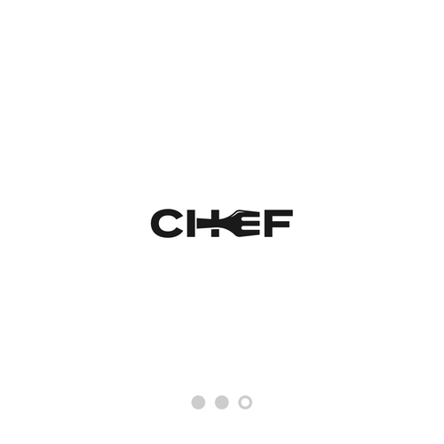 "CHEF": Food & Cooking Social Media Logo Design by c o n e l l o