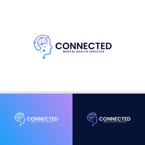 Design a professional, warm, and inviting logo for a mental health practice Design by StudioJack