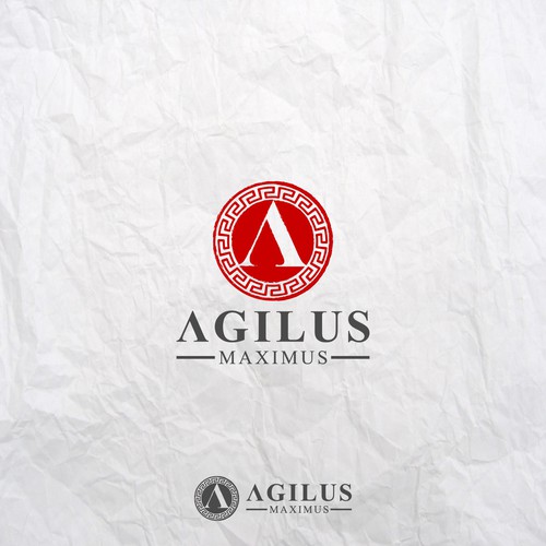 Logo for project "agilus-maximus.com" Design by Timothy.C