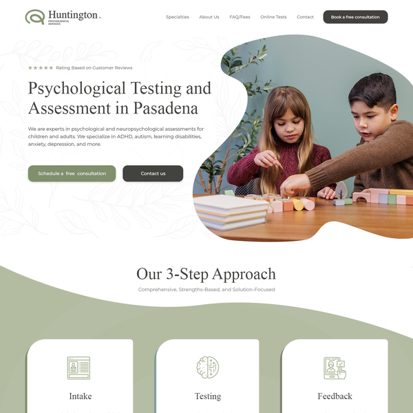 Design by Pint titled "Psychological Testing"