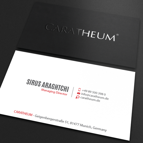 Edle Visitenkarte Fur Den Aufstrebenden Online Juwelier Caratheum Business Card Contest 99designs