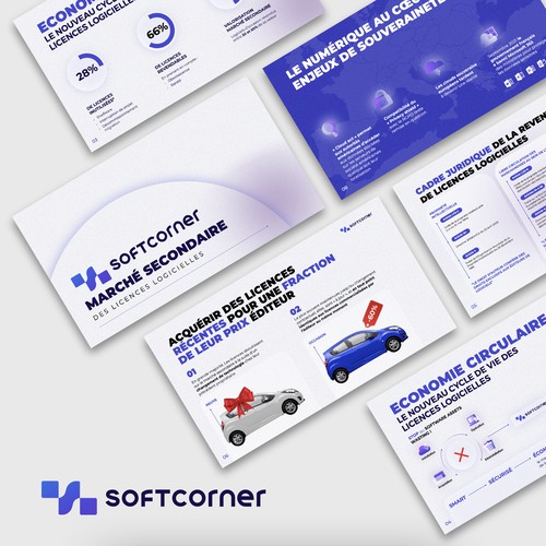 Modern Slide deck Design by NuraMakaronina