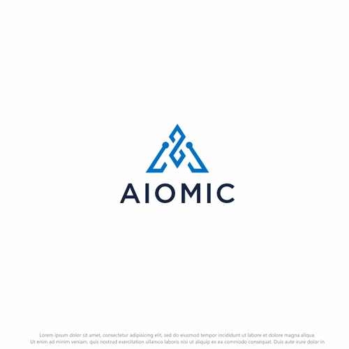 New logo for Aiomic (AI healthtech company) Design by zp16