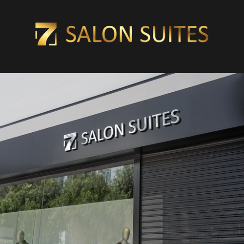 7 Salon Suites Logo Design by suprisz