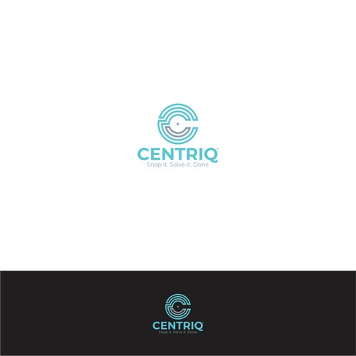 Centriq logo Design by chesta