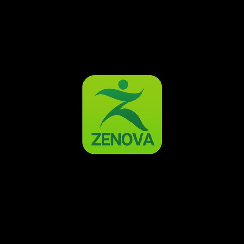 Zenova Logo: Revolutionary suite of health and wellness mobile apps Diseño de pmAAngu